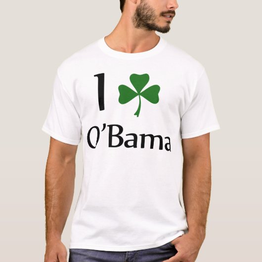 Obama-Kleeblatt T-Shirt (Vorderseite)