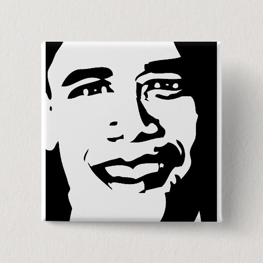 OBAMA-KNOPF BUTTON (Vorderseite)