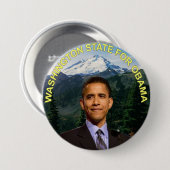 OBAMA-KNOPF BUTTON (Vorne & Hinten)
