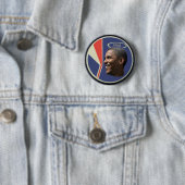 Obama-Knopf Button (Beispiel)