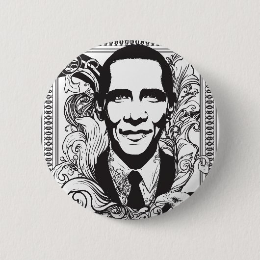 Obama-Knopf Button (Vorderseite)