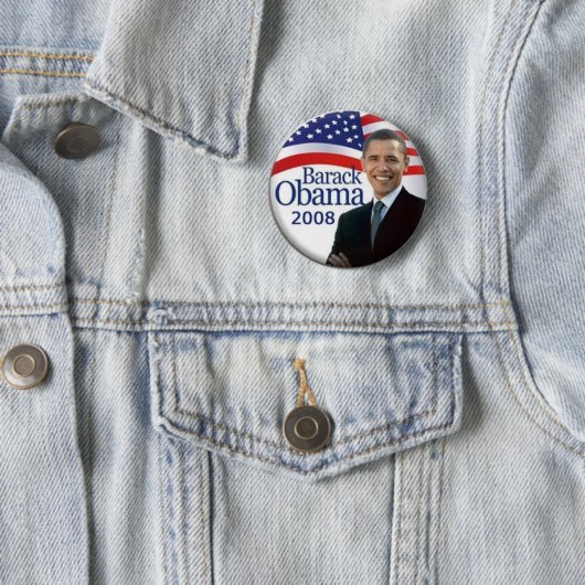 Obama-Knopf Button (Beispiel)