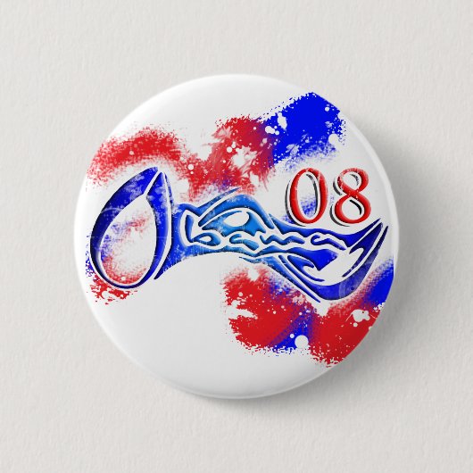 Obama-Knöpfe Button (Vorderseite)