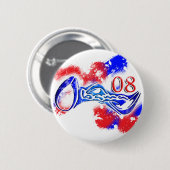 Obama-Knöpfe Button (Vorne & Hinten)