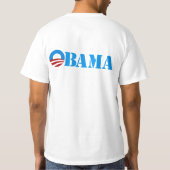 OBAMA-Kreis T-Shirt (Rückseite)