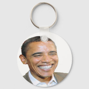 Obama-Lächeln-Schlüsselkette Schlüsselanhänger