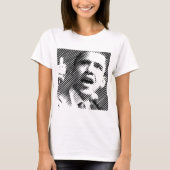 Obama lächelt T-Shirt (Vorderseite)