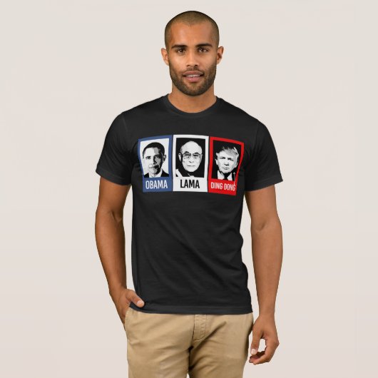 OBAMA LAMA T-Shirt (Vorne ganz)