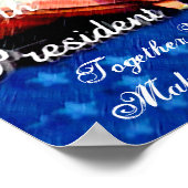 Obama, Leiter von morgen_Poster Poster (Ecke)