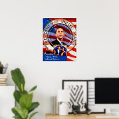 Obama, Leiter von morgen_Poster Poster (Heimbüro)