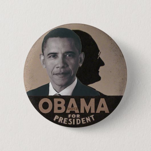Obama lenkt FDR Button (Vorderseite)