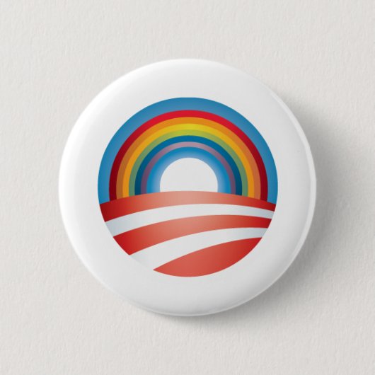 Obama LGBT Button (Vorderseite)