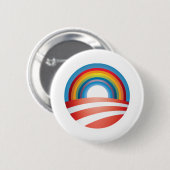 Obama LGBT Button (Vorne & Hinten)