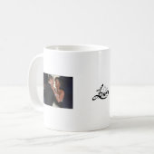 Obama-Liebe-Collagen-Tasse Kaffeetasse (Vorderseite Links)