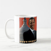 Obama-Liebe Kaffeetasse (Links)