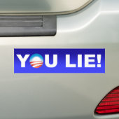 Obama liegen Sie Autoaufkleber (Auf Auto)
