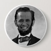 OBAMA LINCOLN BUTTON (Vorderseite)