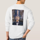 Obama-Lincoln paralleler T - Shirt (Rückseite)