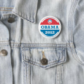 Obama-Logo 2012 Button (Beispiel)
