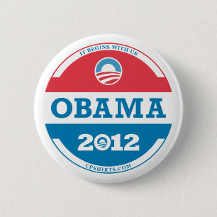 Obama-Logo 2012 Button