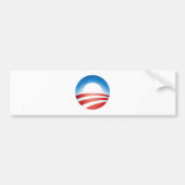 Obama-Logo Autoaufkleber (Vorne)
