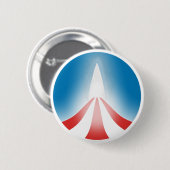 Obama-Logo Button (Vorne & Hinten)