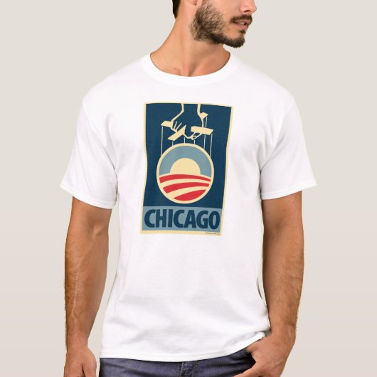Obama-Logo - Chicago: OHP T - Shirt (Vorderseite)