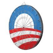 Obama-Logo-Dartscheibe Dartscheibe (Vorderseite rechts)