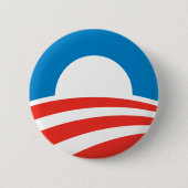 Obama-Logo-Knopf Button (Vorderseite)