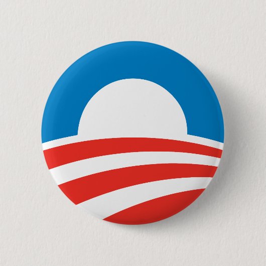 Obama-Logo-Knopf Button (Vorderseite)