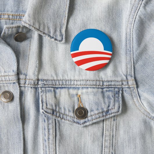 Obama-Logo-Knopf Button (Beispiel)