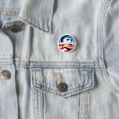 Obama-Logo - schlicht Button (Beispiel)