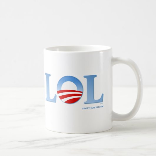 Obama LOL Kaffeetasse (Rechts)