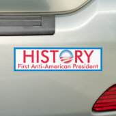 Obama macht Geschichte Autoaufkleber (Auf Auto)