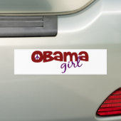 Obama-Mädchen Autoaufkleber (Auf Auto)