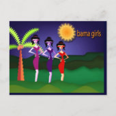 Obama-Mädchen Postkarte (Vorderseite)