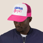 Obama-Mädchen Truckerkappe (Beispiel)