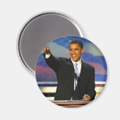 Obama Magnet (Vorderseite/Rückseite)