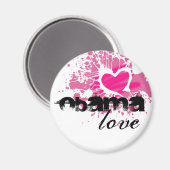 Obama Magnet (Vorderseite/Rückseite)