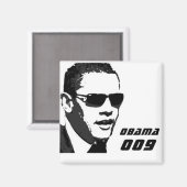 Obama Magnet (Vorderseite/Rückseite)