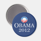 Obama Magnet 2012 (Vorderseite/Rückseite)