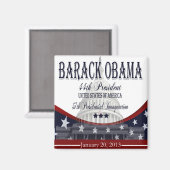 Obama-Magnet 2013 Magnet (Vorderseite/Rückseite)