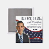 Obama-Magnet 2013 Magnet (Vorderseite/Rückseite)