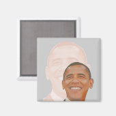 Obama-Magnet Magnet (Vorderseite/Rückseite)