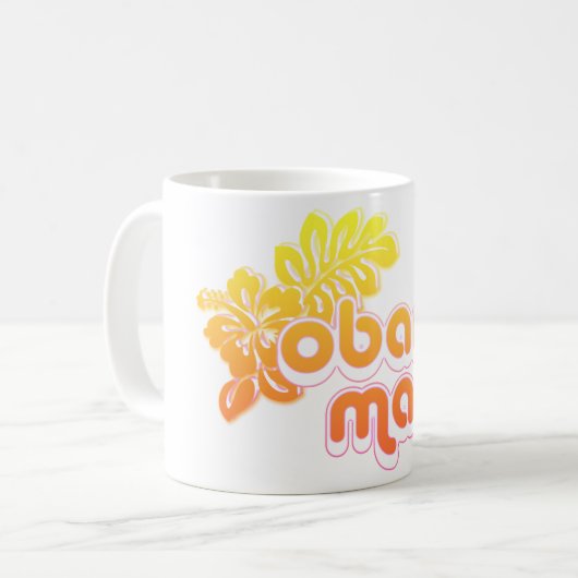 Obama Mama Kaffeetasse (Vorderseite Links)