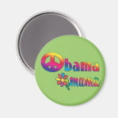 Obama Mama Magnet (Vorderseite/Rückseite)