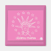 OBAMA-MAMA-Magnet Magnet (Vorne)