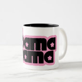 Obama Mama Zweifarbige Tasse (VorderseiteRechts)