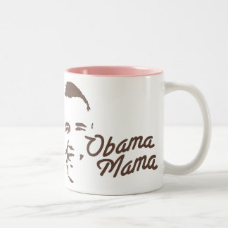 OBAMA MAMA ZWEIFARBIGE TASSE