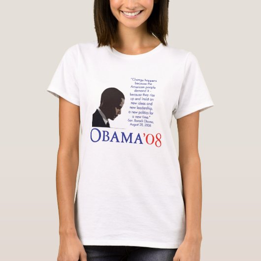 Obama Marathon Shirt - Frauen (Vorderseite)